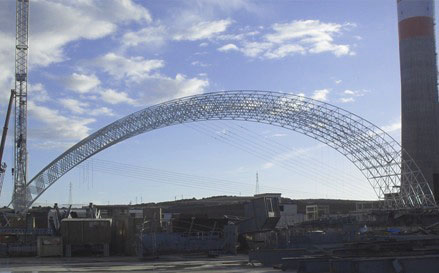 新乐大型网架结构